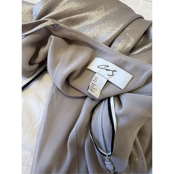 COS METALLIC SLIP DRESS - Picture 10 of 16